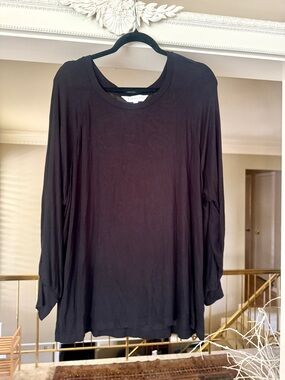 DownEast Classic Black Long Sleeve Tee
